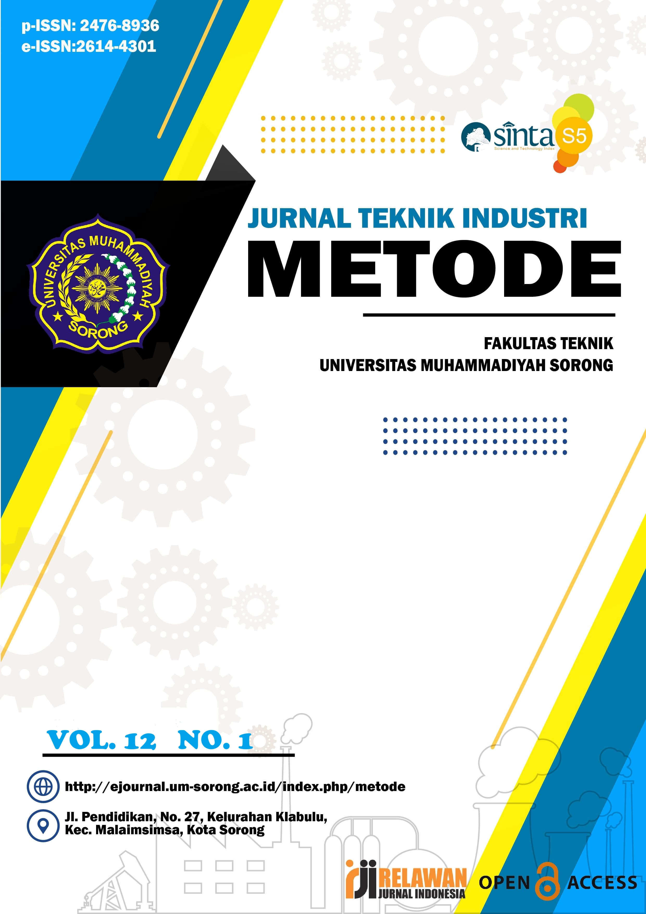 					View Vol. 12 No. 1 (2026): Jurnal Metode
				