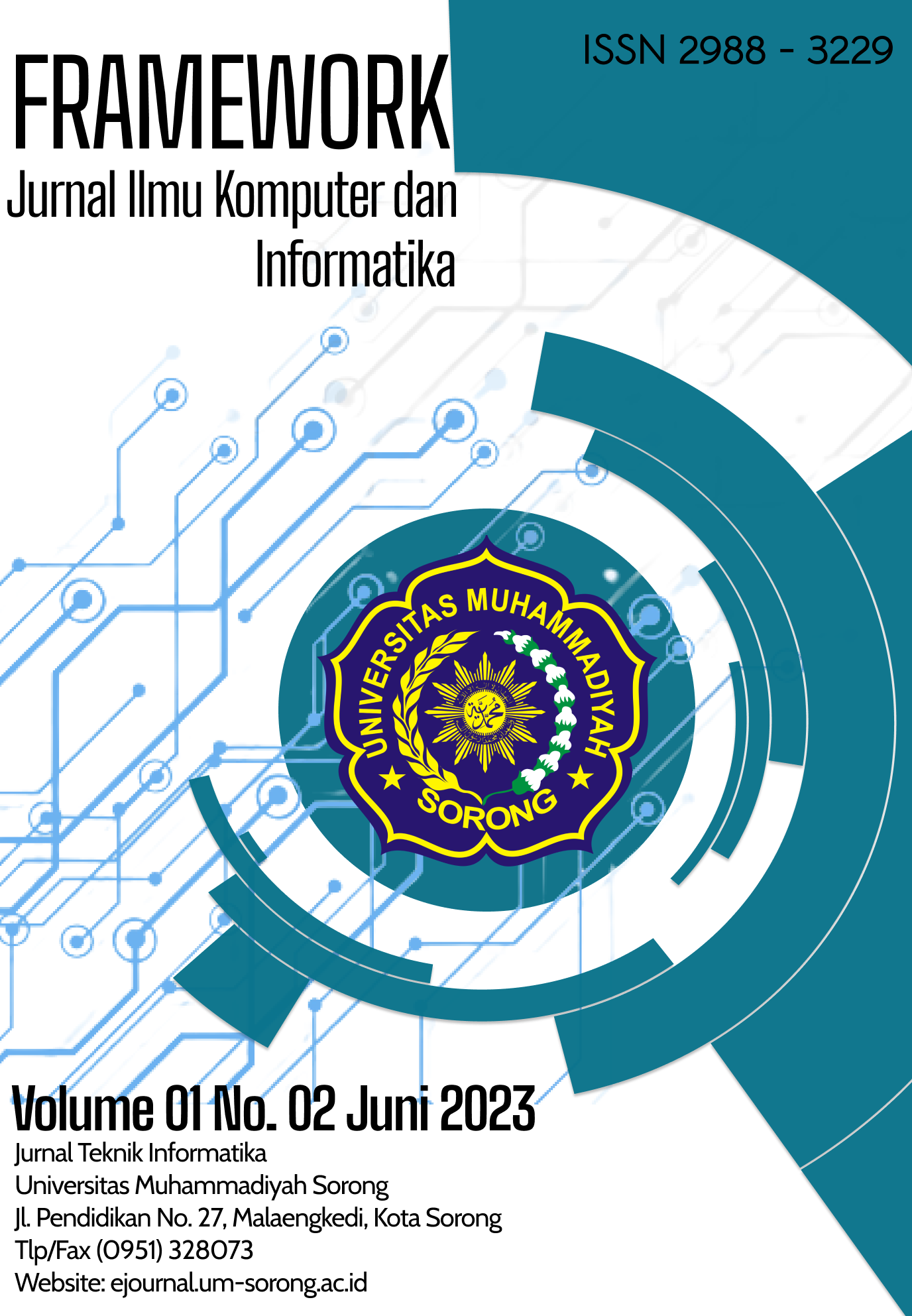 					View Vol. 1 No. 02 (2023): Framework : Jurnal ilmu komputer dan Informatika
				