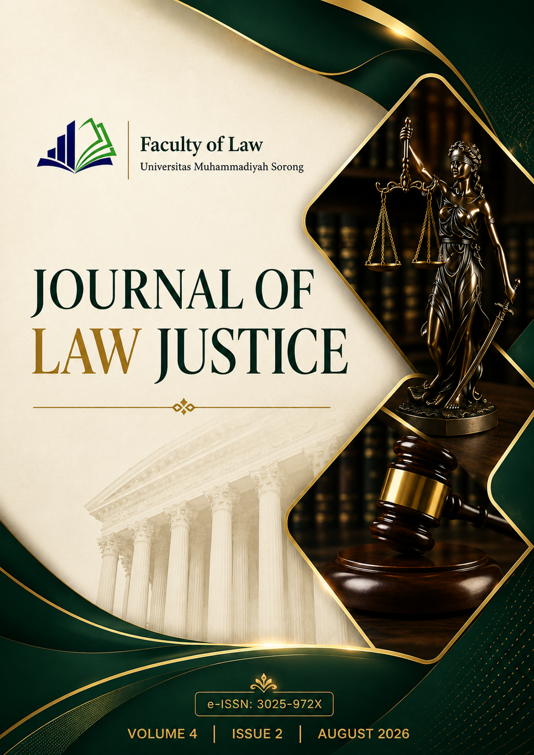 					View Vol. 4 No. 2 (2026): Journal of Law Justice (Inpress)
				